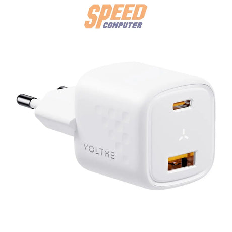 หัวชาร์จ Adapter Voltme Adapter REVO 30 DUO CA 30WSpeedCom