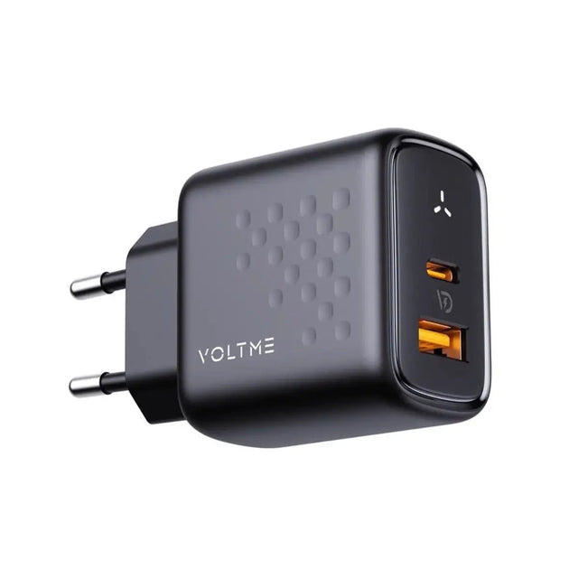 หัวชาร์จ Adapter Voltme REVO 35 V2109TH DUO DUAL-PORT PD 35W สีดำ (BLACK) - SpeedCom