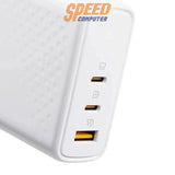 หัวชาร์จ Adapter Voltme V2026V1TH TRIPLE-PORT PD 100W สีขาว - SpeedCom