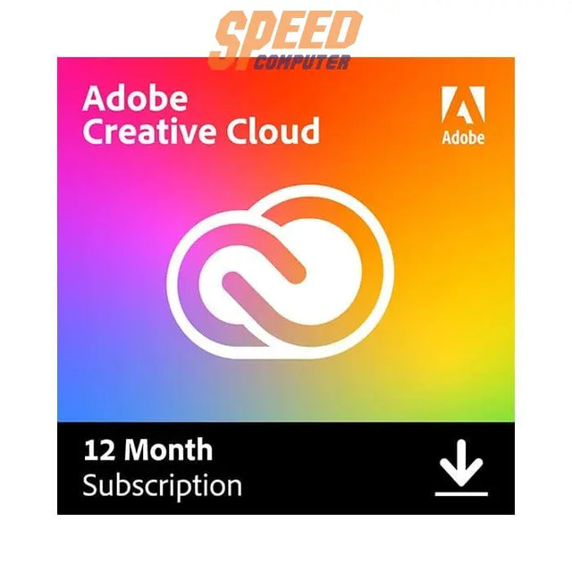 ซอฟต์แวร์ลิขสิทธิ์เเท้ Adobe Creative Cloud สำหรับ 1 ปี - SpeedCom
