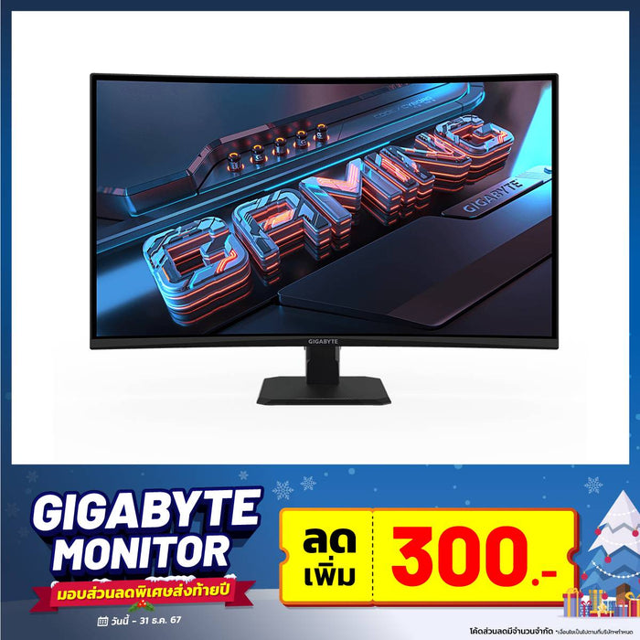 Monitor Gigabyte GS32QC 31.5" VA CURVED 2K 170Hz Gaming Black