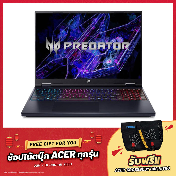 Notebook Acer Predator Helios Neo 16 PHN16-71-77BW i7 Gen13 Obsidian Black