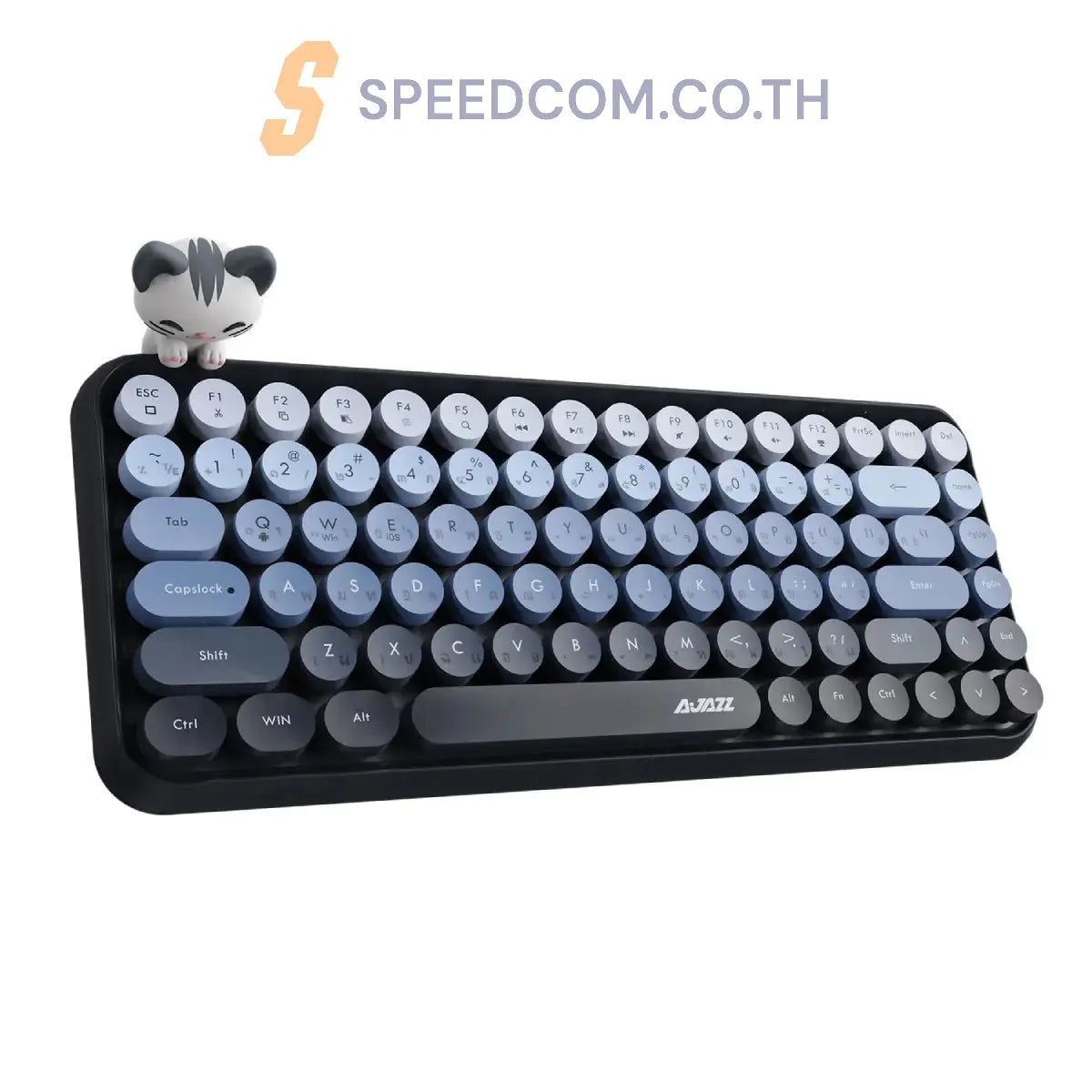 คีย์บอร์ด Ajazz AK308I Magnetic Kitti Wireless Bluetooth - Speedcom