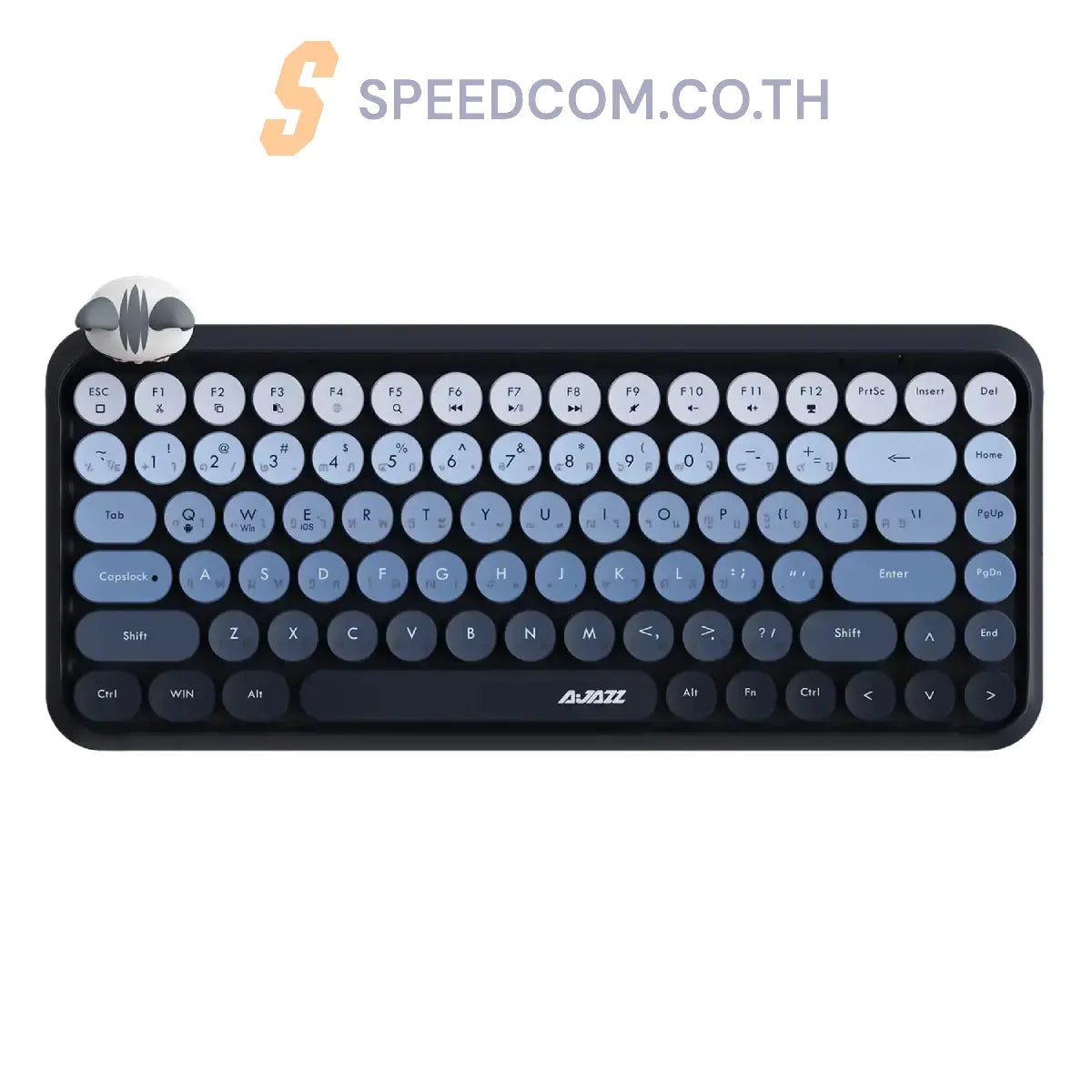 คีย์บอร์ด Ajazz AK308I Magnetic Kitti Wireless Bluetooth - Speedcom