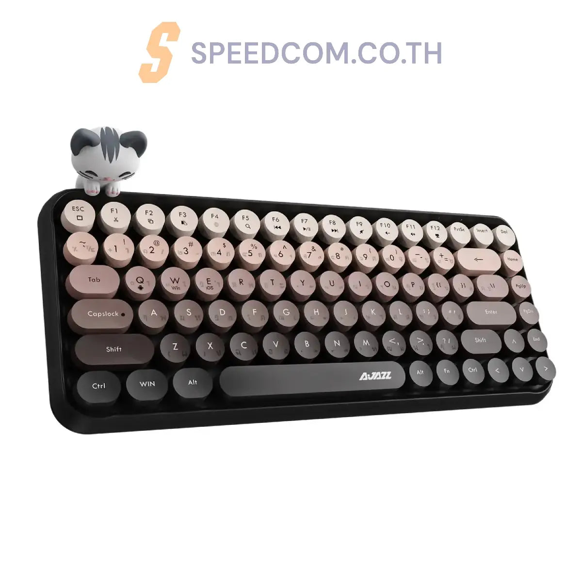 คีย์บอร์ด Ajazz AK308I Magnetic Kitti Wireless Bluetooth - Speedcom