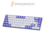 คีย์บอร์ด Ajazz AK680 LETS PLAY Purple Wireless (Red Switch) - SpeedCom