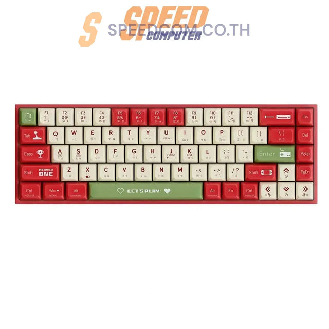คีย์บอร์ด Ajazz AK680 LETS PLAY Red Wireless - SpeedCom