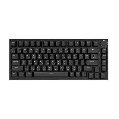 คีย์บอร์ด Ajazz AK820 Wired LED Red Switch TH สีดำ