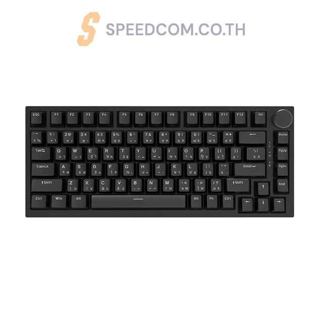 คีย์บอร์ด Ajazz AK820 Wired LED Red Switch TH สีดำ