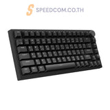 คีย์บอร์ด Ajazz AK820 Wired LED Red Switch TH สีดำ
