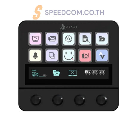 แผงแป้นพิเศษ Ajazz AKP05 Desk Controller - SpeedCom