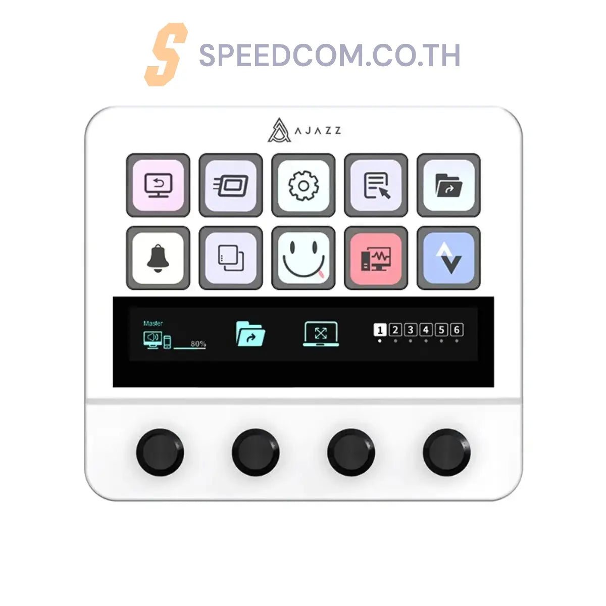 แผงแป้นพิเศษ Ajazz AKP05 Desk Controller - SpeedCom