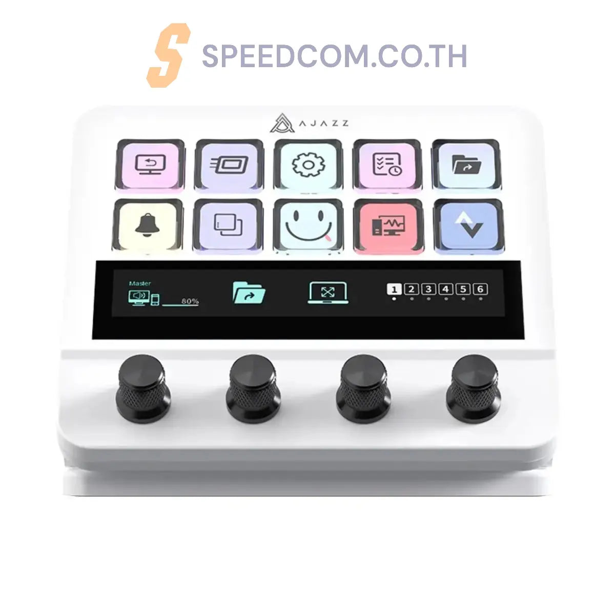 แผงแป้นพิเศษ Ajazz AKP05 Desk Controller - SpeedCom