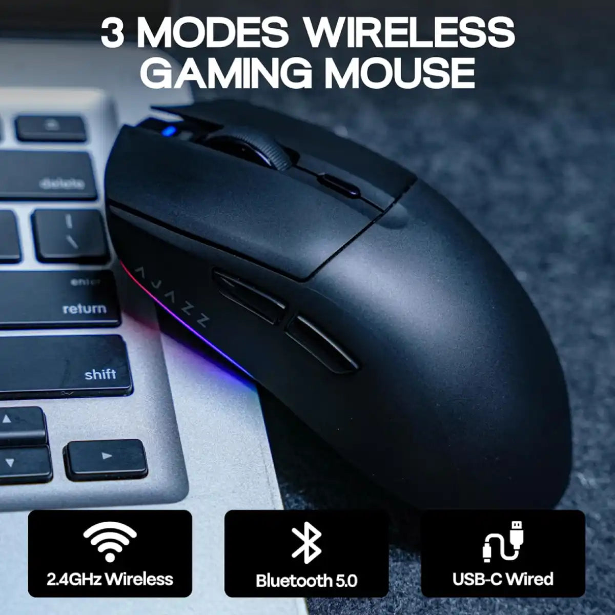 เมาส์ไร้สาย Ajazz APEX AJ139 V2 MC