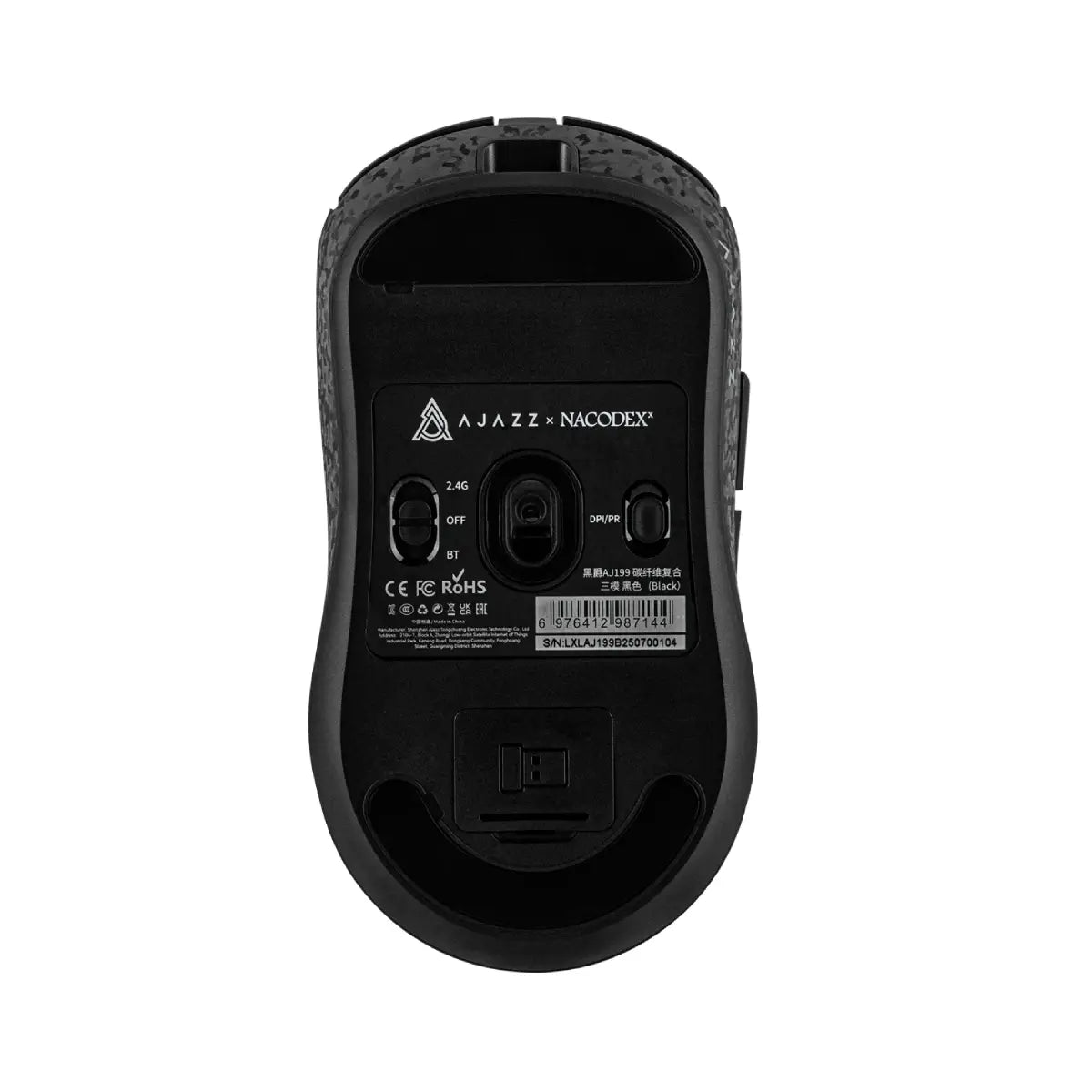 เมาส์ไร้สาย Ajazz Gaming Mouse AJ199 Carbon Fiber