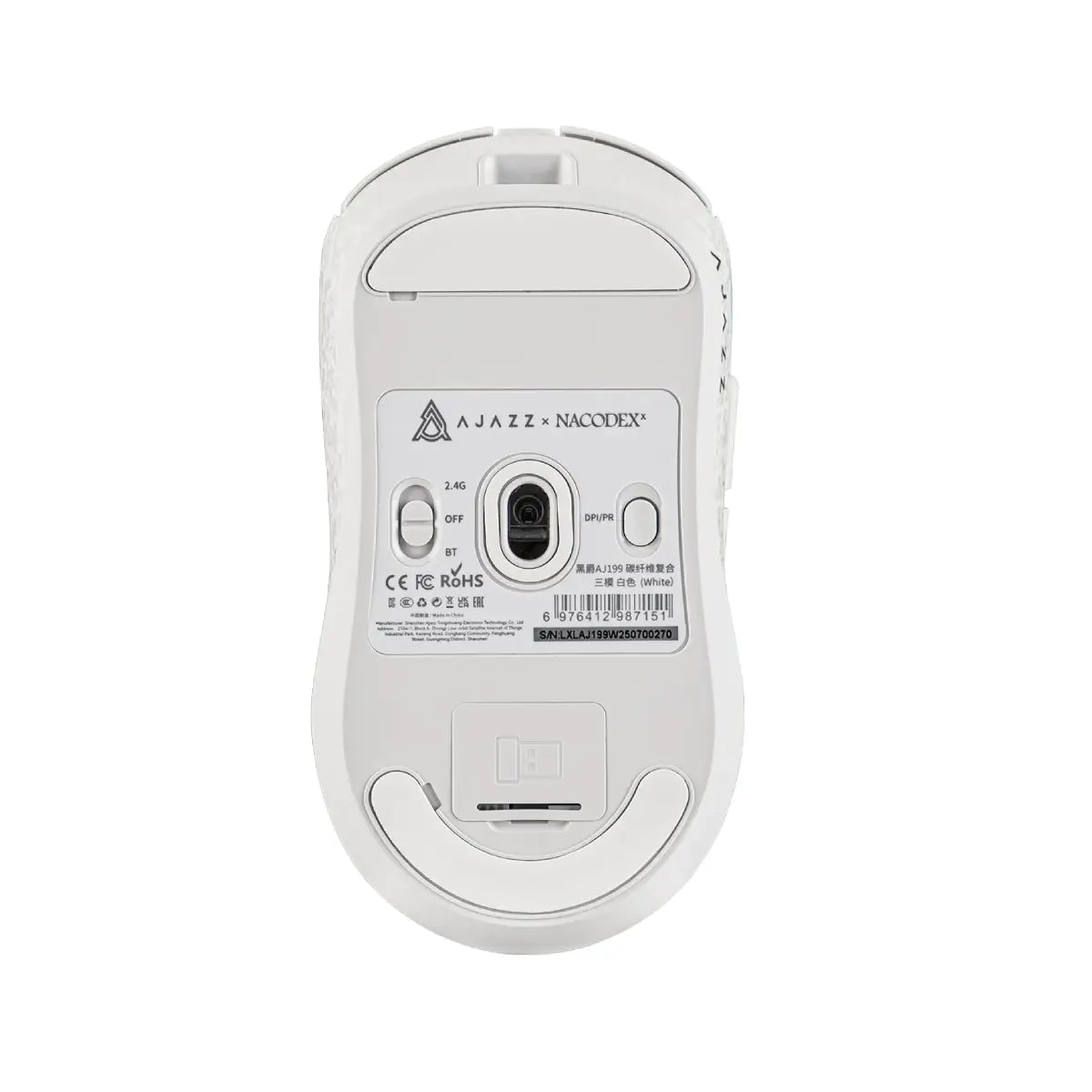 เมาส์ไร้สาย Ajazz Gaming Mouse AJ199 Carbon Fiber