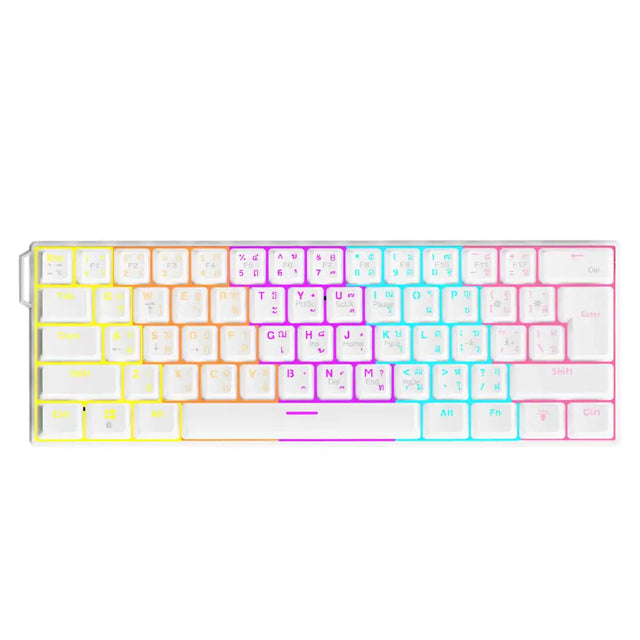 คีย์บอร์ด Ajazz NK61 Wired RGB 61 Key Gaming Red Switch