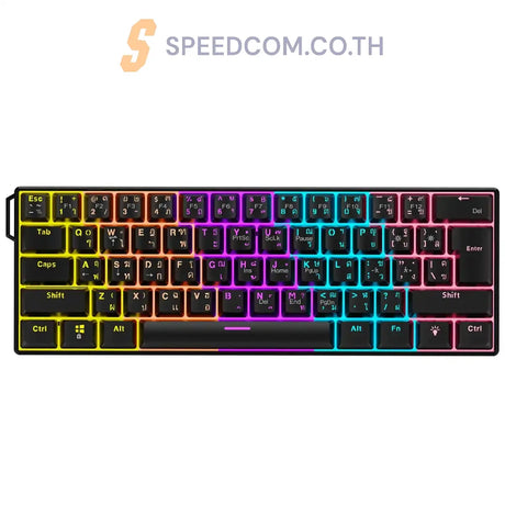 คีย์บอร์ด Ajazz NK61 Wired RGB 61 Key Gaming Red Switch
