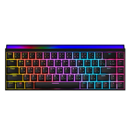 คีย์บอร์ด Ajazz NK68 Gaming Keyboard Wired Red Switch - SpeedCom