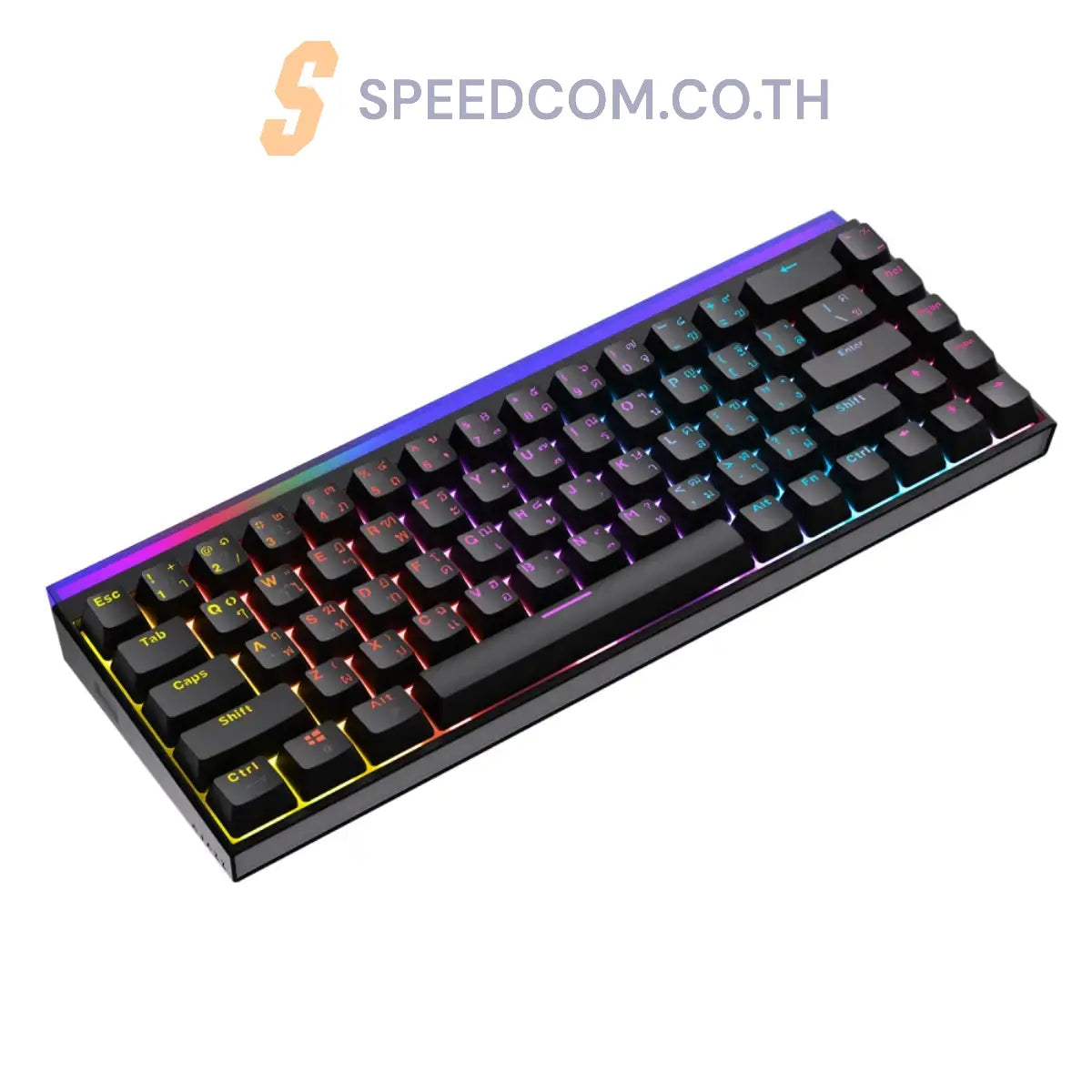คีย์บอร์ด Ajazz NK68 Gaming Keyboard Wired Red Switch