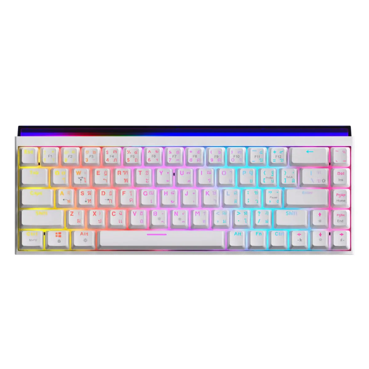 คีย์บอร์ด Ajazz NK68 Gaming Keyboard Wired Red Switch - SpeedCom