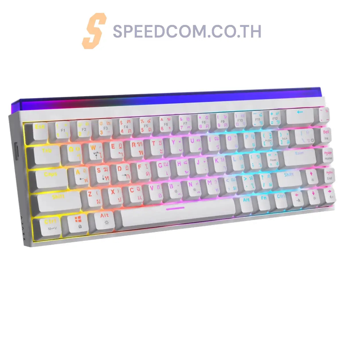 คีย์บอร์ด Ajazz NK68 Gaming Keyboard Wired Red Switch