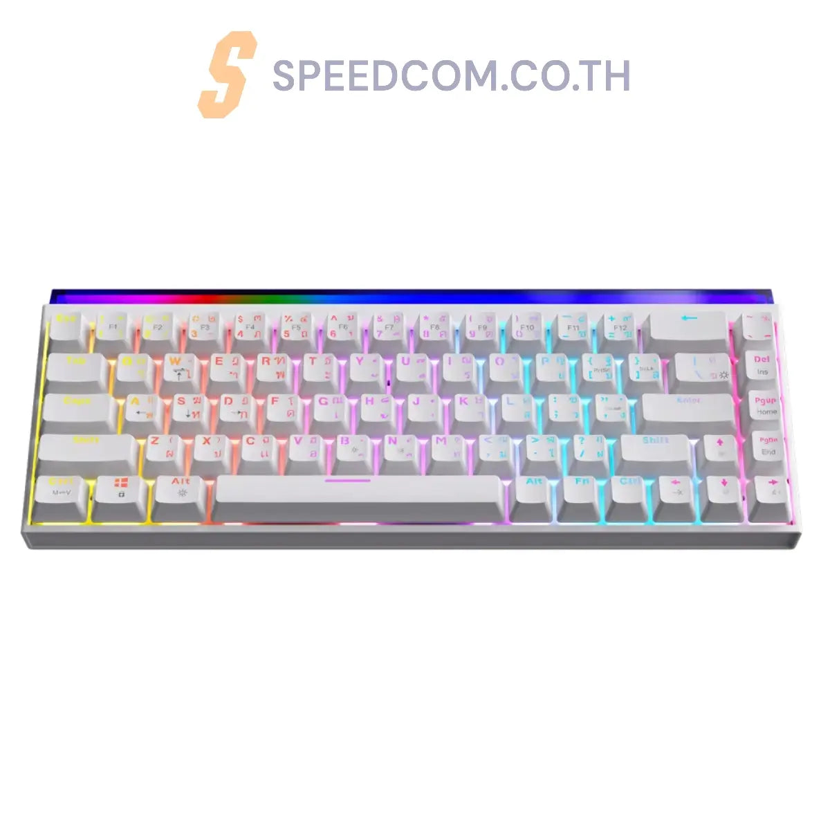 คีย์บอร์ด Ajazz NK68 Gaming Keyboard Wired Red Switch