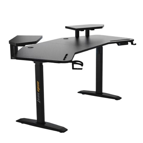 โต๊ะเกมมิ่ง Anda Seat Shadow Warrior AD-D-DD1-1600L-02-B สีดำ - SpeedCom