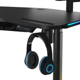 โต๊ะเกมมิ่ง Anda Seat Shadow Warrior AD-D-DD1-1600L-02-B สีดำ - SpeedCom