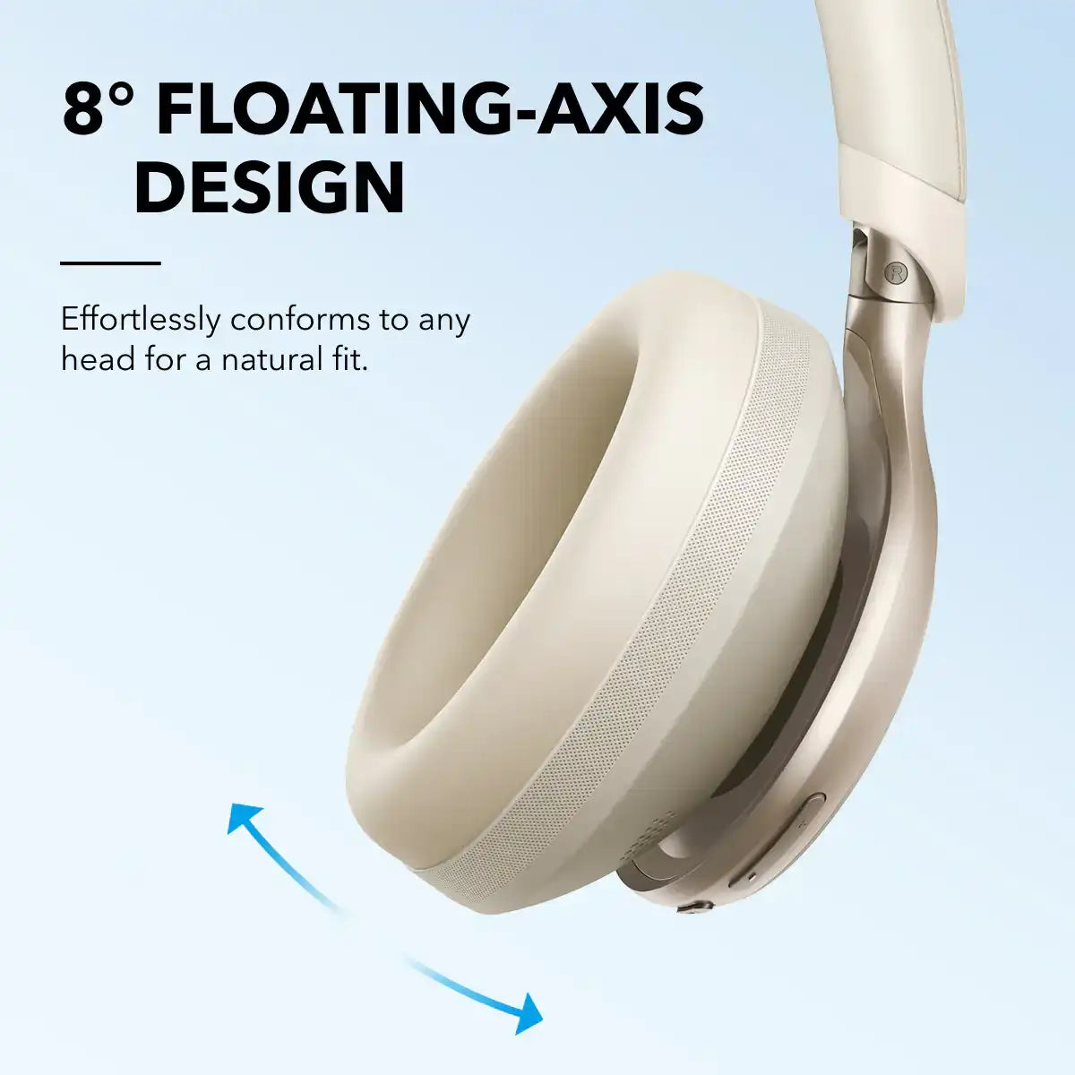 หูฟังไร้สาย Anker Soundcore A3035021 Space One HiRes 40H/5.5H สีขาว