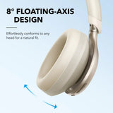 หูฟังไร้สาย Anker Soundcore A3035021 Space One HiRes 40H/5.5H สีขาว