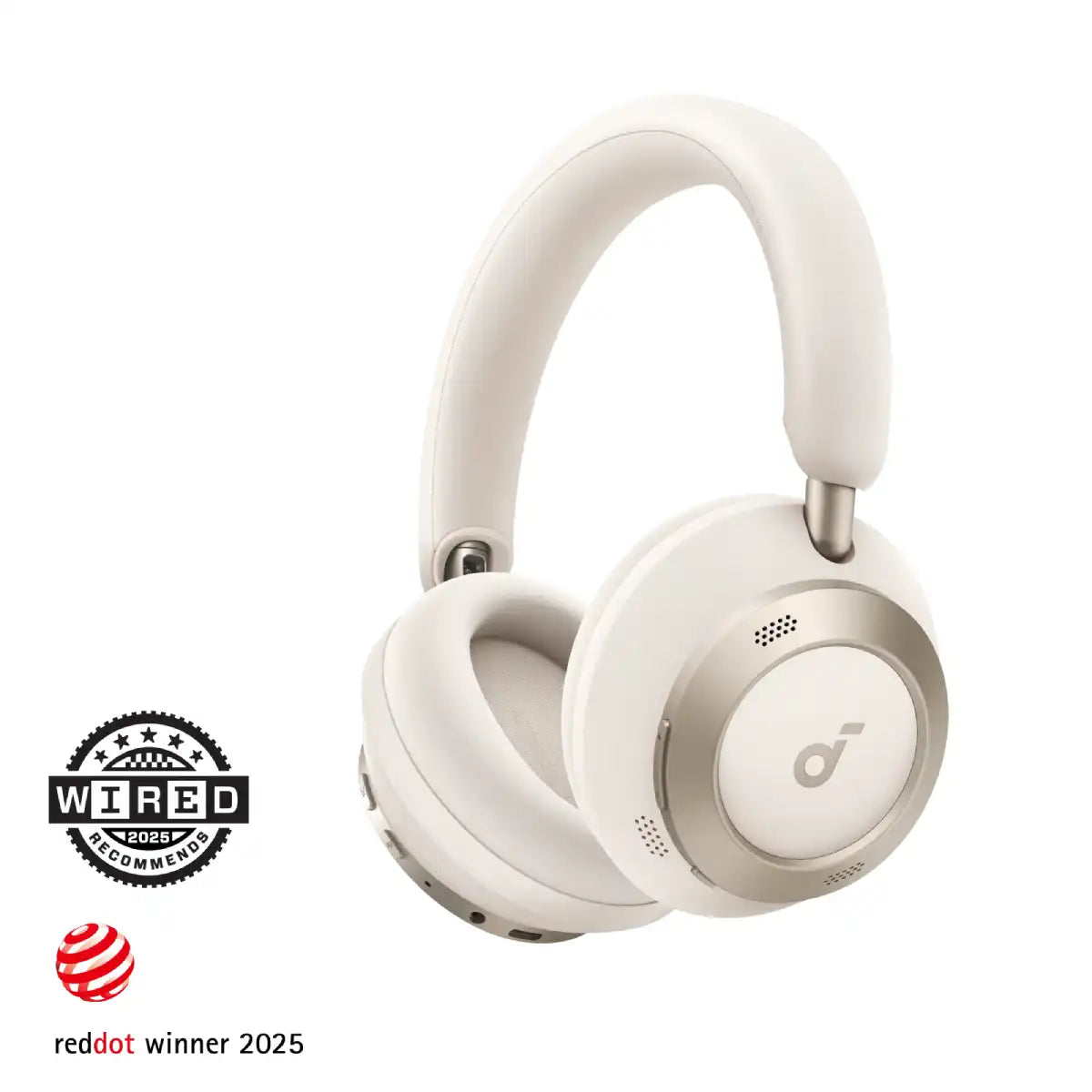 หูฟังไร้สาย Anker Soundcore A3062H21 Space One Pro Hi-Res ANC สีขาว