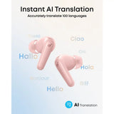 หูฟังเอียร์บัดไร้สาย Anker Soundcore R60i NC ANC 6Mic PT8/40Hr iPX55