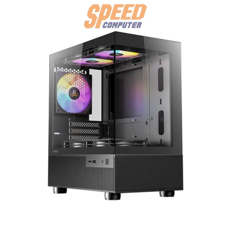 เคส Antec CX200M RGB ELITE Mini Tower Micro ATX สีดำSpeedCom