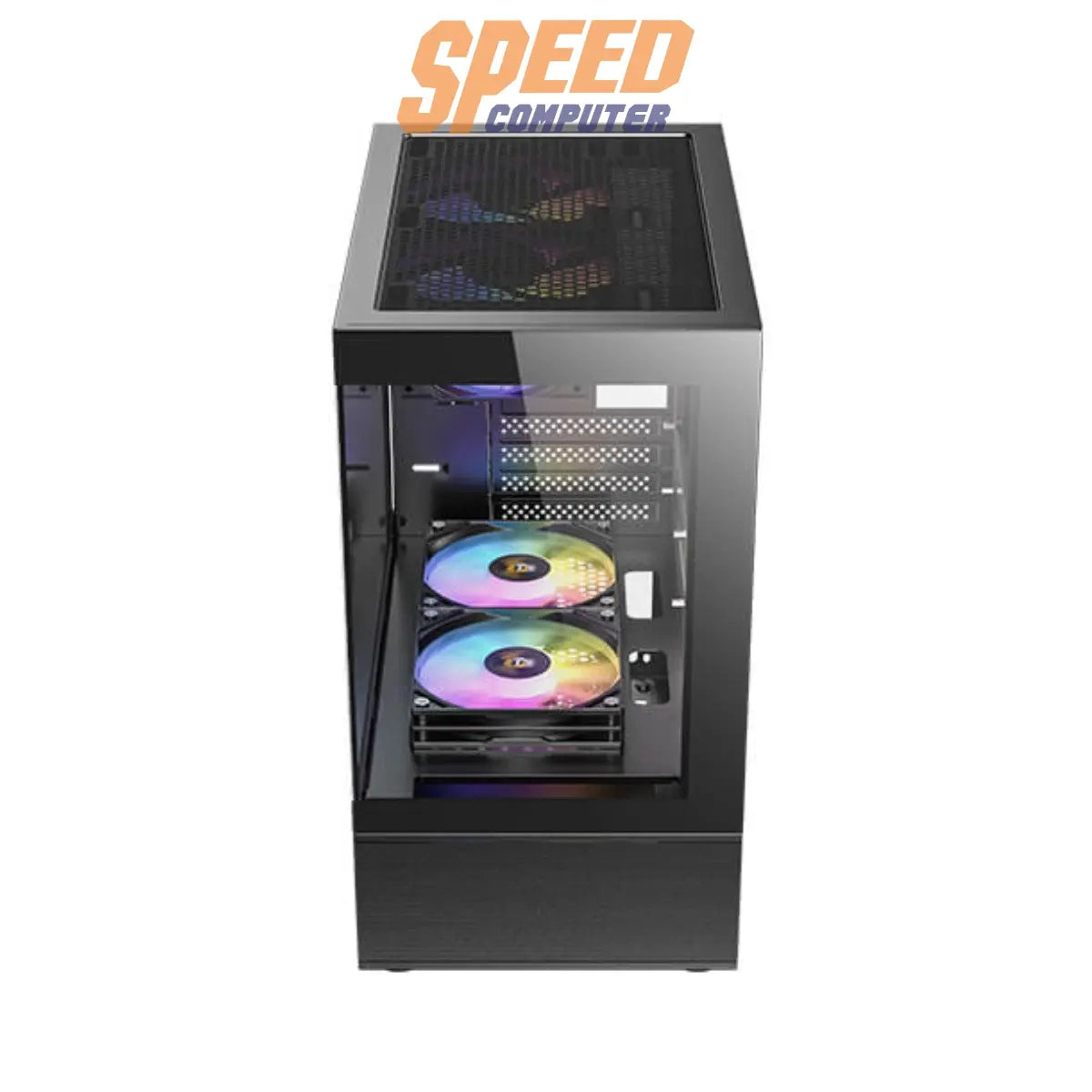 เคส Antec CX200M RGB ELITE Mini Tower Micro ATX สีดำSpeedCom
