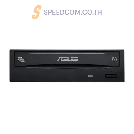 เครื่องอ่านเขียนดีวีดี Asus DRW-24B1ST Green DVD Writer 24X สีดำ - SpeedCom