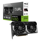 การ์ดจอ Asus Dual GeForce RTX 5060 8GB GDDR7 OC Edition - SpeedCom