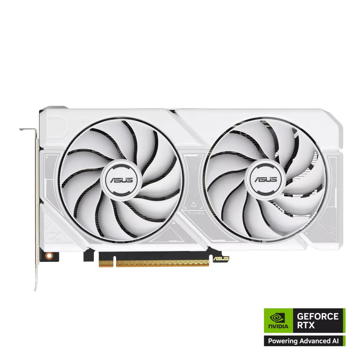 การ์ดจอ Asus Dual GeForce RTX 5060 8GB GDDR7 White OC Edition