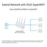 อุปกรณ์กระจายสัญญาณ Asus ExpertWiFi EBA63 WiFi 6SpeedCom