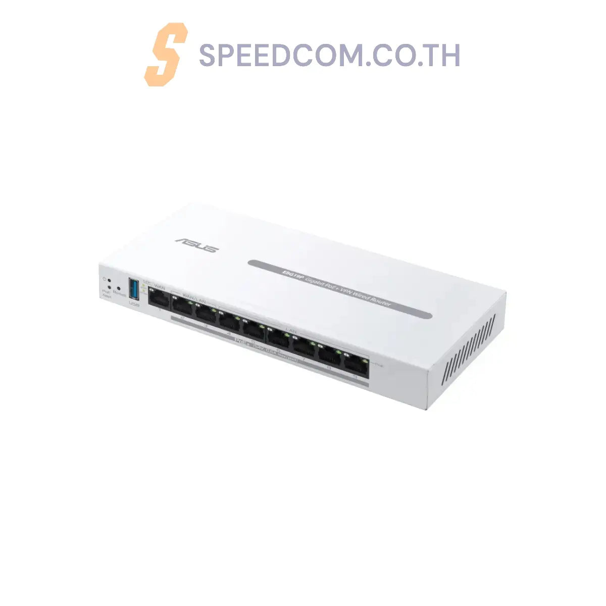 สวิตช์ฮับ Asus ExpertWiFi EBG19P PoE+ VPN wired router - SpeedCom