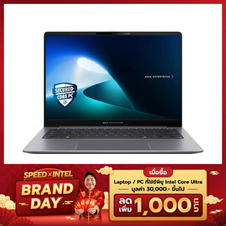 โน๊ตบุ๊ค Asus Expertbook P5 P5405CSA-NZ0088WS Ultra 7 สีเทา (Misty Grey)SpeedCom