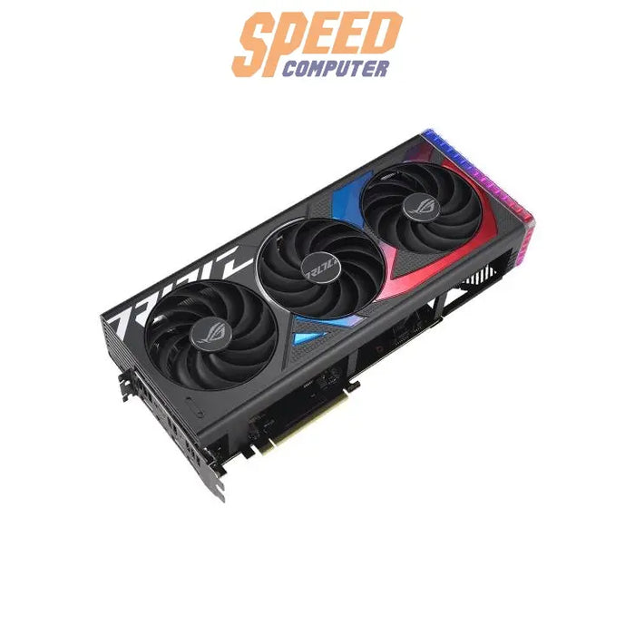 การ์ดจอ Asus GeForce RTX 4070 SUPER ROG STRIX OC 12GB GDDR6X สีดำ - SpeedCom