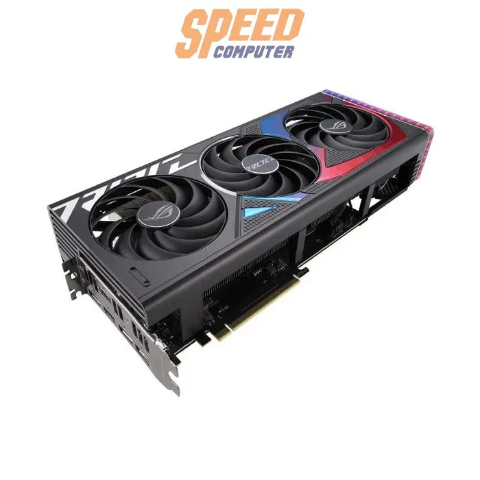 การ์ดจอ Asus GeForce RTX 4070 SUPER ROG STRIX OC 12GB GDDR6X สีดำ - SpeedCom