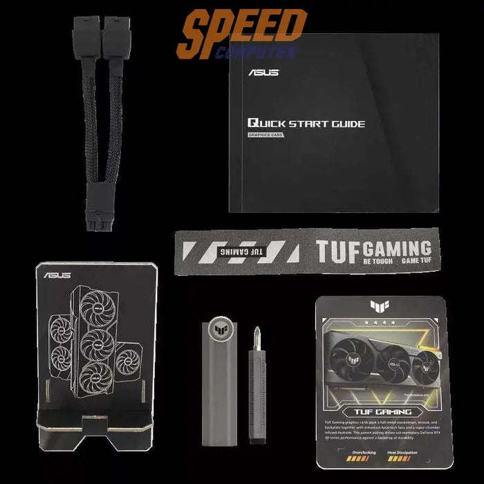 การ์ดจอ Asus GeForce RTX 4070Ti SUPER TUF GAMING OC 12GB GDDR6X - SpeedCom