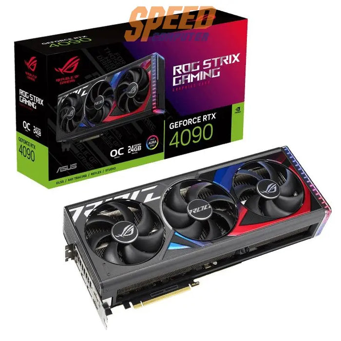 การ์ดจอ Asus GeForce RTX 4090 ROG STRIX O24GB GDDR6X - SpeedCom