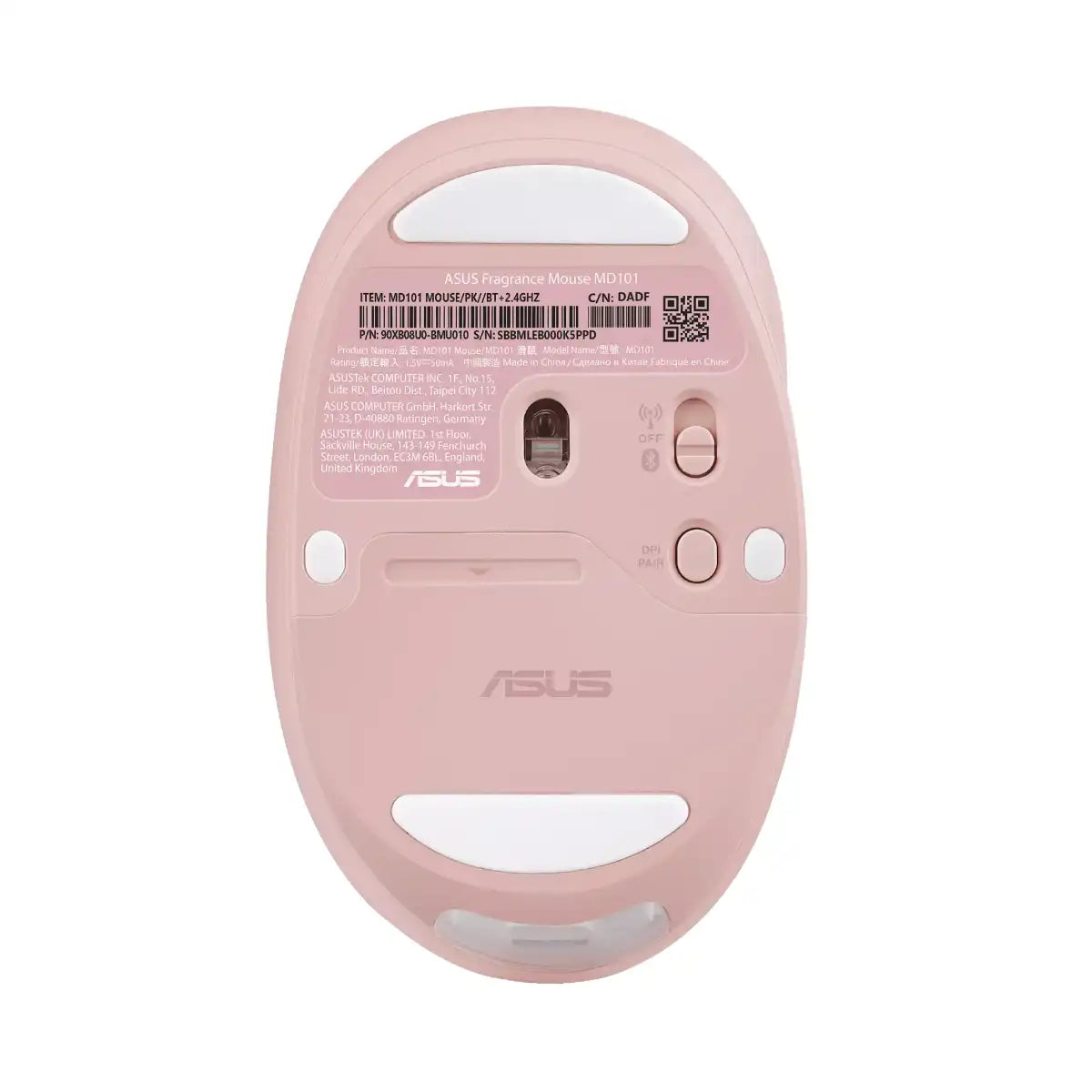 เมาส์ไร้สาย Asus MD101 Fragrance Mouse 2400dpiSpeedCom