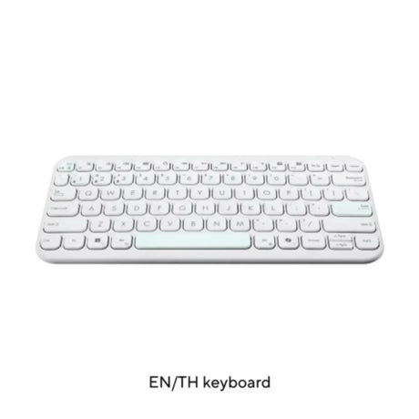 คีย์บอร์ด Asus Marshmallow KW100 สีขาว (Iridescent White) - SpeedCom