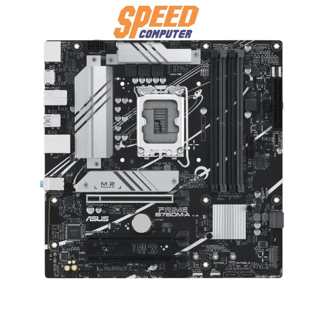 เมนบอร์ด Asus PRIME B760M - A DDR5 LGA1700 Micro ATX - SpeedCom
