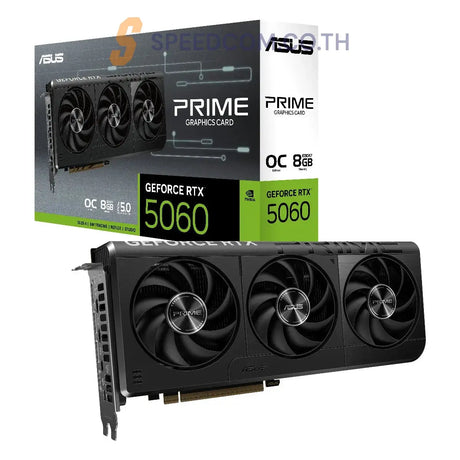 การ์ดจอ Asus PRIME GeForce RTX 5060 8GB GDDR7 OC Edition - SpeedCom