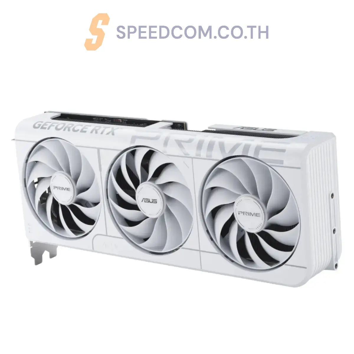 การ์ดจอ Asus PRIME GeForce RTX 5070 12GB GDDR7 White OC Edition - SpeedCom